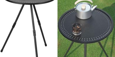 Portable Folding Round Camping Table
