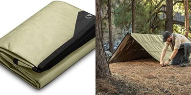 Arcturus XL Insulated Thermal Camping Tarp (8.5