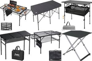 5 Best Black Camping Tables for Your Next Adventure