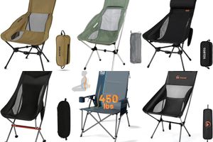 High Back Camping Chairs