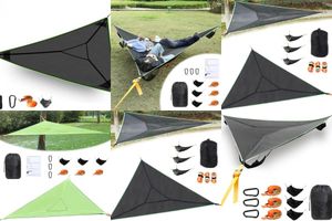 Triangle camping hammocks