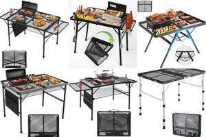 5 Best Camping Tables for Grilling