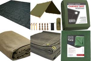 5 Best Canvas Camping Tarps for Your Next Adventure