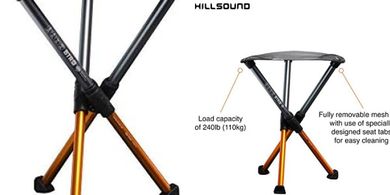 Hillsound BTR: Ultralight Backpacking & Camping Stool
