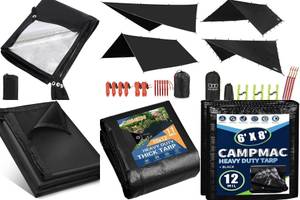 5 Best Black Camping Tarps for Your Next Adventure