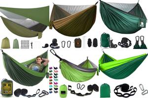 Unwind in Nature: 5 Best Green Camping Hammocks