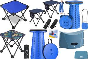 Top 5 Blue Camping Stools: Your Ultimate Guide