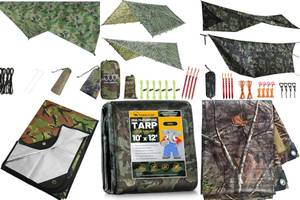 Best 5 Camouflage Camping Tarps for Your Next Adventure