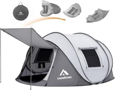Waterproof 2-Person Pop-Up Camping Tent