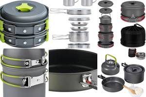 Lightweight & Durable: 5 Must-Have Aluminum Camping Cookware Sets