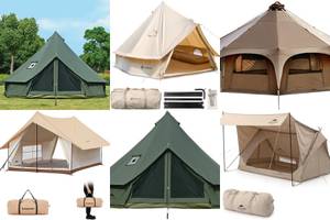 5 Best Canvas Camping Tents for Your Next Adventure