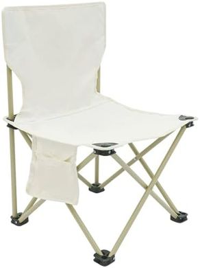 Ultralight Folding Camping Chair with Pockets (23x15in)
