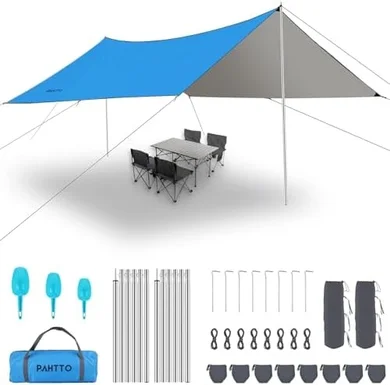 Ultralight Waterproof Camping Tarp & Hammock Rainfly