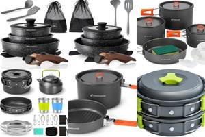 Top 5 Non-Stick Camping Cookware Sets for Easy Outdoor Cooking