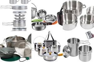 5 Must-Have Stainless Steel Camping Cookware Sets