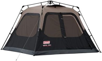 Coleman Instant Cabin Tent: Weatherproof, 4-10 Person, Pre-Assembled