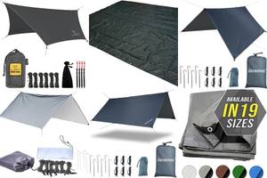 Grey Camping Tarps: 5 Must-Have Options