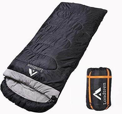 XXL 0°F Flannel Sleeping Bag for Cold Weather Camping
