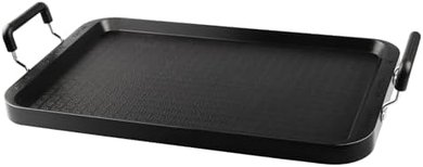 17-Inch Aluminum Non-Stick Griddle for Stovetop & Grills