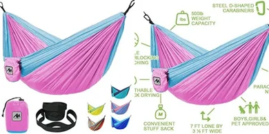 Ayamaya Kids Camping Hammock: Ultralight Swing for Indoor/Outdoor Play