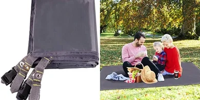 REDCAMP Lightweight Tent Footprint & Tarp (87"x55", 1-2 person)