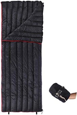 REDCAMP Ultralight 800 Fill Goose Down Sleeping Bag (59°F)