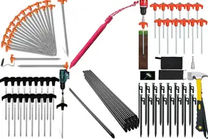 Conquer Hard Ground: 5 Best Tent Stakes