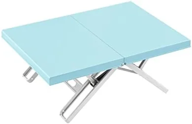 Foldable Plastic Beach Table (Light Blue)
