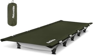 Naturehike GreenWild Ultralight Camping Cot: 330lb Capacity, Quick Setup
